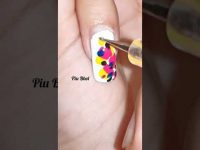 Holi Nail art design #AShortsADay #nailart #shorts