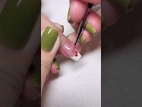 simple and easy nail art 😍 #shorts #nailart #nails #ytshorts #viralshorts #shortvideo
