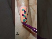 Easy nail art design 💅 #nailart #shorts #youtubeshorts