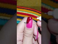 simple velvet matte nail art design #nailart #shorts