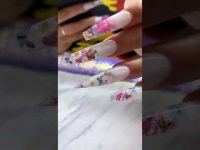 garden nail set || nail art #nailart #trending #subscribe