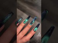 cat eye nail art #nailart #trending #subscribe