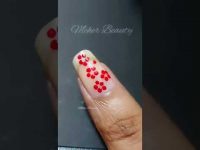 Easy nail art 😱🔥💅 cute designs 🌸 #shorts #nailart #nails