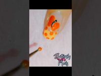 Butterfly nail आर्ट design | nail art #nailart #nails #shorts