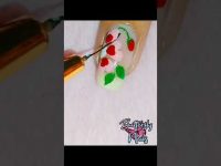 Nail Art design | nail art | फूल desgin #nailart #nails #shorts