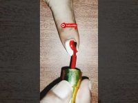 Easy Nail Art Design // Nail Art Tutorial #nailart #nails  #shorts #ytshorts #tutorial #yt #short