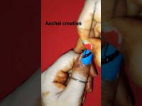 easy and beautiful nail art design 💅 #short #youtube #nailart /2022😍