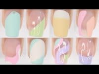 10 Spring Pastel nail ideas! | spring nail polish colors 2022 nail art compilation