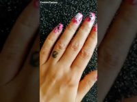 very easy nail art design 💅#shorts #nailart #nails #youtubeshorts