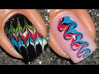 Pride Month Drag Marble Nail art ideas for short nails compilation #nailart #pridemonth #shortnails