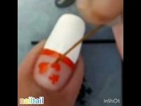 video no 556 easy and beautiful nail art#nailart #nail #nailarttutorial #naildesign#nailtail#shorts