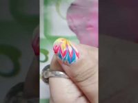 Marbel Nail Art 💅 Easy Nail Art💖 #shorts #ytshorts #nailart #viral