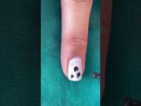 Nail art design turtorail #short #youtubeshorts #nailart #cute