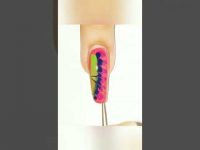 Drag marble nail art|easy nail art designs 🔥#nailart #shorts #youtubeshorts