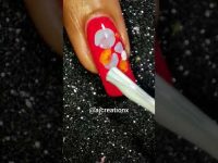 Easy No Tool Nail Art Pt.40 Drag Marble Nails #shorts #nailart #nails #easynailart #diy #naildesign