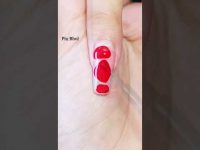 Marble nail art design 💅 #nailart #shorts