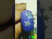 nail art with stickers #shorts #nails #nailart