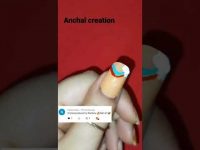 easy rainbow 🌈 nail art design hacks 💅#short #youtube #nailart 😍