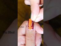 Marble Nail Art Design #nailart #shorts