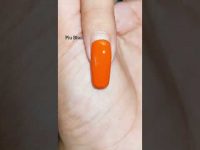 B❤️A nail art design #nailart #shorts