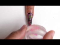 colorful foggy space nail art just doing nails #nailart #shorts