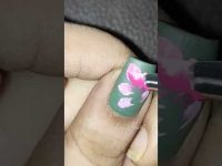 #shorts #nailart /One Stroke Nail Art Idea 💅🏻/#shorts #nailart