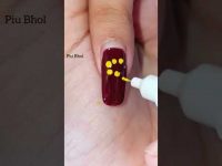 'S' Letter Nail Art Design #nailart #shorts