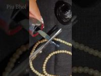 How to make nail art brush 🖌️#nailart #shorts