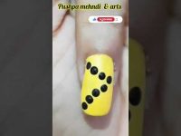 Easy Simple Nail Art 💅 Design #nailart #shorts by Pushpa mehra