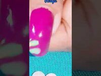 simple nail art design #nailart #shorts #@Like Nastya