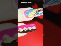 Simple flower nail art💗|#shorts #nailart #nails