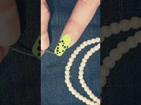 Made a little nail art slow today #nailart #shorts