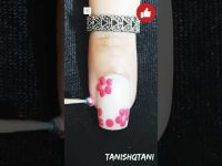 PINK FLOWER NAIL ART💅#nailart #nails #viralshorts #ytshorts #shorts #youtubeshorts #youtube #short💅💅