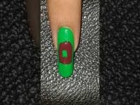 Flower nail art design 💅🏻✨ #beautiful #youtube #nailart #nails #art #youtubeshorts #ytshort