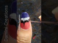 simple nail art #shorts #nailart #viralshorts #DaminiCreations