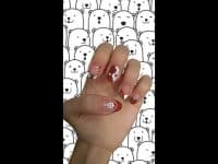 🐻☯️ | Nail Art #fypシ #nailart #nails #shorts #fyp