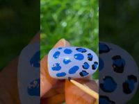 Quick nail art without tools / animal print nail art #nails #nailart #shorts