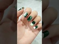 Nail art | 14 August independence day nail art🇵🇰 #trendingshorts #sabasplanet