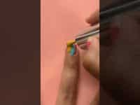 easy beautiful nail art💅 #nailart #nails #beautifulnail #nail