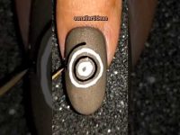 swirl Drag Marble Nail Art designs #shorts #nailart2022 #nailart #nails