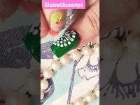flower nail art design #youtube #shorts #nailart