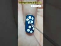 Easy Nail Art 💅 Design 🥰 #nailart #shorts by Pushpa mehra