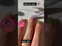 Easy Nail Art #clarie #beauty #clarievibes #fashion #nailart #nails #bts#olasong #makeup #extension