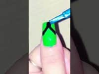 beautiful nail art tutorial #nailart #shorts #nails