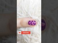 Viral dotted nail art for beginners | Cute nails #shorts #nailart #nails #trending #ytshorts #viral