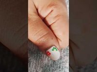♥️🤍💚 Nail Art Design 💅💅💅#shorts #nailart