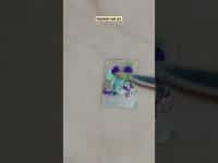 simple nail art design #nailart #short