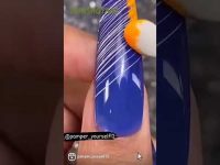 Easy French nail art#nailart #naildesign #shorts