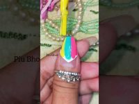 easy nail art #nailart #piubhol #shorts