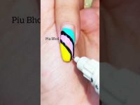 Marble nail art #nailart #piubhol #shorts